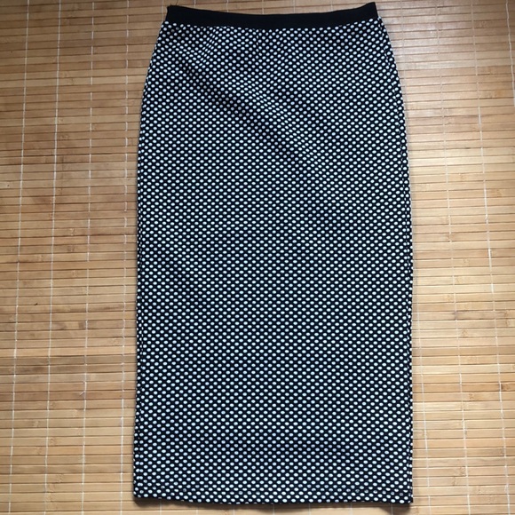 Polka dot pencil skirt - Picture 3 of 8
